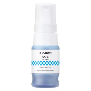 Canon Tintenflasche - GI-55C - 6289C001 - cyan - 40ml