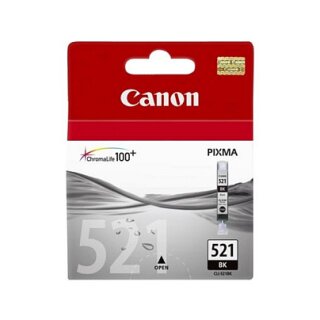 Canon Tintenpatrone - CLI-521BK - 2933B008 - schwarz - 9ml
