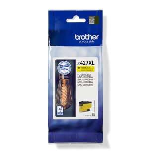 Brother Tintenpatrone LC-427XLY (ca. 5000 Seiten)