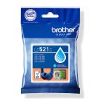 Brother Tintenpatronen LC-521C Cyan (ca. 500 Seiten)