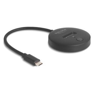 M.2 Dockingstation für M.2 NVMe / SATA SSD mit USB 10 Gbps USB Type-C™ Stecker