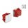 Easy 45 Wippschalter 2fach 45 x 45 mm, weiß