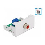 Easy 45 Modul Cinch Buchse 22,5 x 45 mm