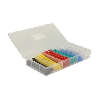 Schrumpfschlauch Box 100-teilig farbig