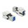Keystone Modul USB 5 Gbps A Buchse > USB 5 Gbps B Buchse weiß