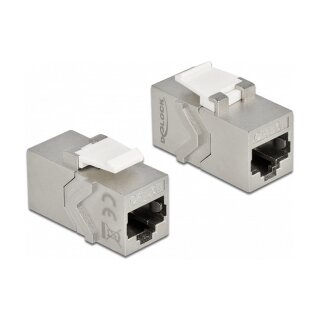 Keystone Modul RJ45 Buchse zu RJ45 Buchse Cat.6A