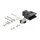 MDR Stecker 14 Pin Lötanschluss mit Gehäuse