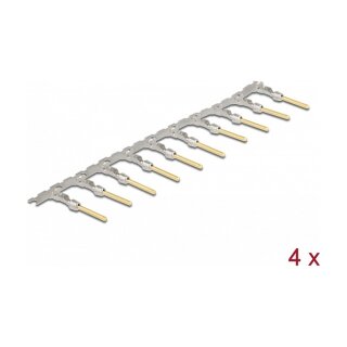 Crimp-Kontakte für D-Sub Crimp Stecker 40 Stück