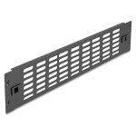 19? Netzwerkschrank Panel mit Lüftungsschlitzen...