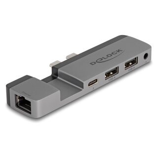 Dockingstation für MacBook Pro / MacBook Air Thunderbolt™ 4 mit 5K Auflösung / 100 W PD / 10 Gbps Hub / LAN / Audio
