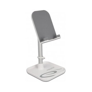 Smartphone und Tablet Teleskopständer mit Ablage