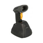 Delock 2,4 GHz Barcode Scanner 1D und 2D mit Ladestation...