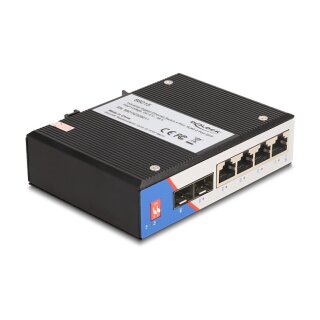 Industrie Gigabit Ethernet Switch 4 Port RJ45 2 Port SFP für Hutschiene