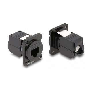 D-Typ Modul RJ45 Cat.6 Buchse zu LSA Buchse
