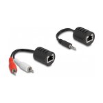 Stereo Audio Extender RJ45 Buchse zu 3,5 mm...