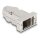 Gehäuse für D-Sub 9 Pin Stecker / Buchse mit Zugentlastung Zinklegierung
