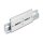 Aluminium Montageclip für Hutschiene 100,0 x 47,8 mm silber