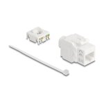 Keystone Modul RJ45 Buchse zu LSA Cat.6A UTP 180°...