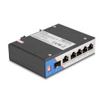 Industrie Gigabit Ethernet Switch 4 Port PoE 1 Port RJ45...