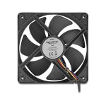 Axiallüfter 24 V DC, 120 x 120 x 25 mm schwarz