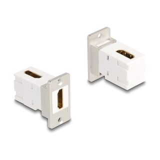 Panel Mount HDMI Buchse zu Buchse 90° gewinkelt 8K 60 Hz konisch