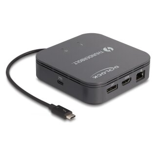 Thunderbolt™ 3 Mini Dockingstation 8K - DisplayPort / HDMI / USB / LAN / Audio / PD 3.0