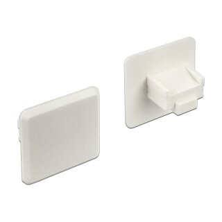 Staubschutz für RJ45 Buchse ohne Griff 10 Stück weiß