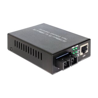Medienkonverter 100Base-FX SC SM 1310 nm 20 km