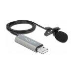 USB Krawatten Lavalier Mikrofon Omnidirektional 24 Bit /...