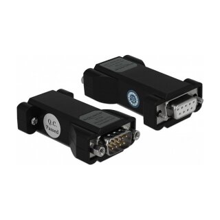 Konverter 1 x Seriell RS-232 DB9 Buchse zu 1 x Seriell LVTTL / LVCMOS 3,3 V DB9 Stecker mit ESD Schutz 3 kV und erweitertem Temperaturbereich