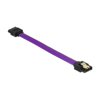 SATA 6 Gb/s Kabel 10 cm violett