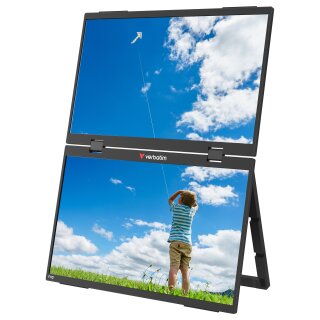 Verbatim Portable Monitor 15,6" FHD Dual Monitor Essentials