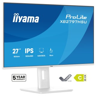IIYAMA 68.6cm (27") XB2797HSU-W1 16:9 HDMI+DP+2xUSB-C IPS