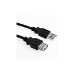 Kabel USB 2.0 Verlängerung 2.0m schwarz