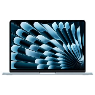 Apple MacBook Air: Apple M5 chip with 10-core CPU and 8-core GPU, 16GB, 512GB SSD - Sky Blue