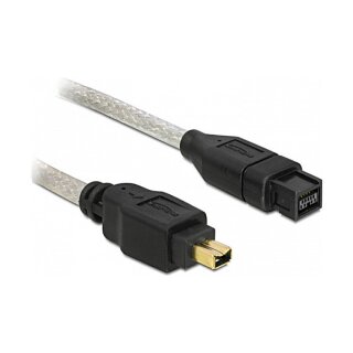Kabel FireWire 9 Pin Stecker > 4 Pin Stecker 1 m