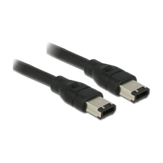 Delock Kabel FireWire 6 Pin Stecker > 6 Pin Stecker 0,5 m