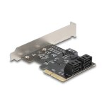 PCI Express x4 Karte zu 5 Port SATA Kontroller - Low...