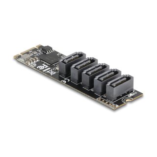 M.2 2280 Key B+M Kontroller zu 5 x SATA