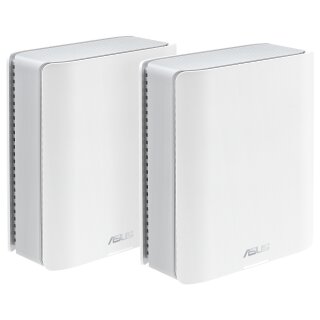ASUS ZenWiFi BT8 WiFi 7 Mesh System 2er-Pack WLAN BE14000 Triband, 2x 2.5GbE + 2x 1GbE, Abdeckung bis zu 550 m²