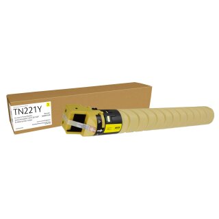 Xerox Toner Everyday Remanufactured Konica TN221Y Yellow