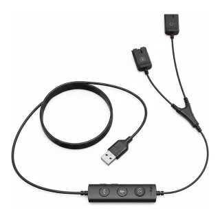 Yealink Y-Kabel, USB / QD-Trainingskabel fr die YHS- Serie (schwarz, 10 Stck)