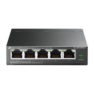 TP-Link TL-SF1005LP 5-Port 10/100Mbps (4x PoE) Switch