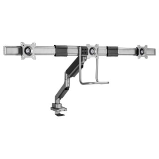 Equip Tischhalterung 17"-27"/3TFT 360° Gasfeder 6Kg silber lite Retail