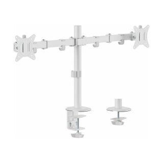 Equip Tischhalterung 17"-32"/2TFT 360° H.verst. 9Kg weiß retail