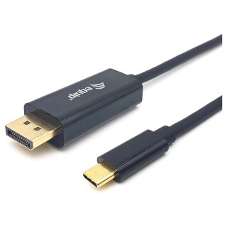 Equip Adapter USB-C->DisplayPort St/St 4K/ 60Hz 1.00m PVC
