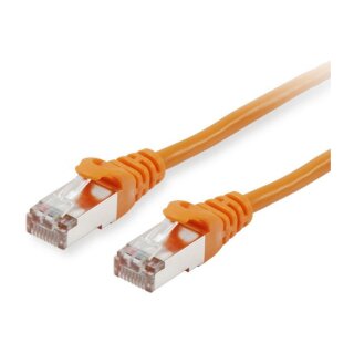 Equip Patchkabel Cat6 S/FTP 2xRJ45 1.00m orange LSZH Polybeutel