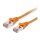 Equip Patchkabel Cat6 S/FTP 2xRJ45 1.00m orange LSZH Polybeutel