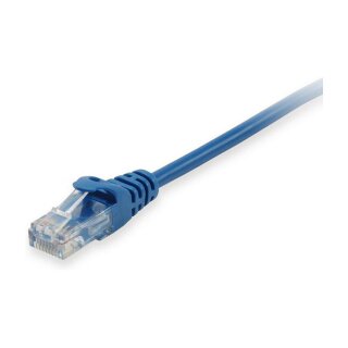 Equip Patchkabel Cat6A U/UTP 2xRJ45 1.00m blau LSZH Polybeutel