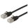 Equip Patchkabel Cat6A SlimFlex F/FTP 0.15m schw.LSZH 2xRJ45 Polybeutel